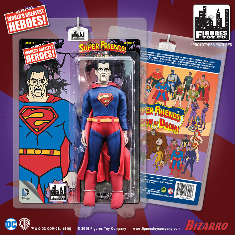 Superman by FTC Super Friends Retro Style Action Figures Series 1