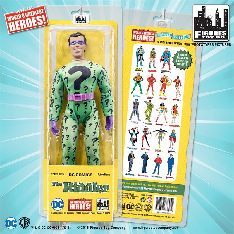 12 Inch Retro DC Comics Action Figures Series Riddler