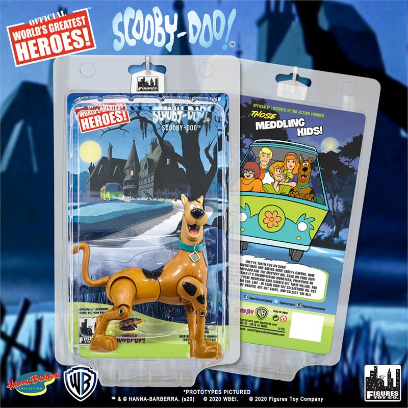 Scooby Doo Retro 8 Inch Action Figures Series Scooby Doo