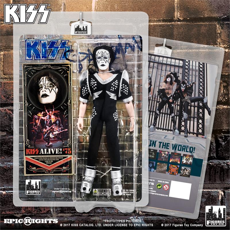 KISS 8 Inch Action Figures Alive ReIssue Series The Spaceman