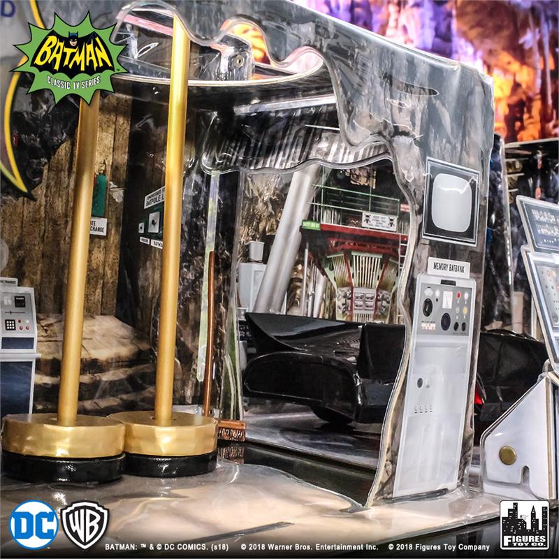 batman classic tv series batcave retro playset