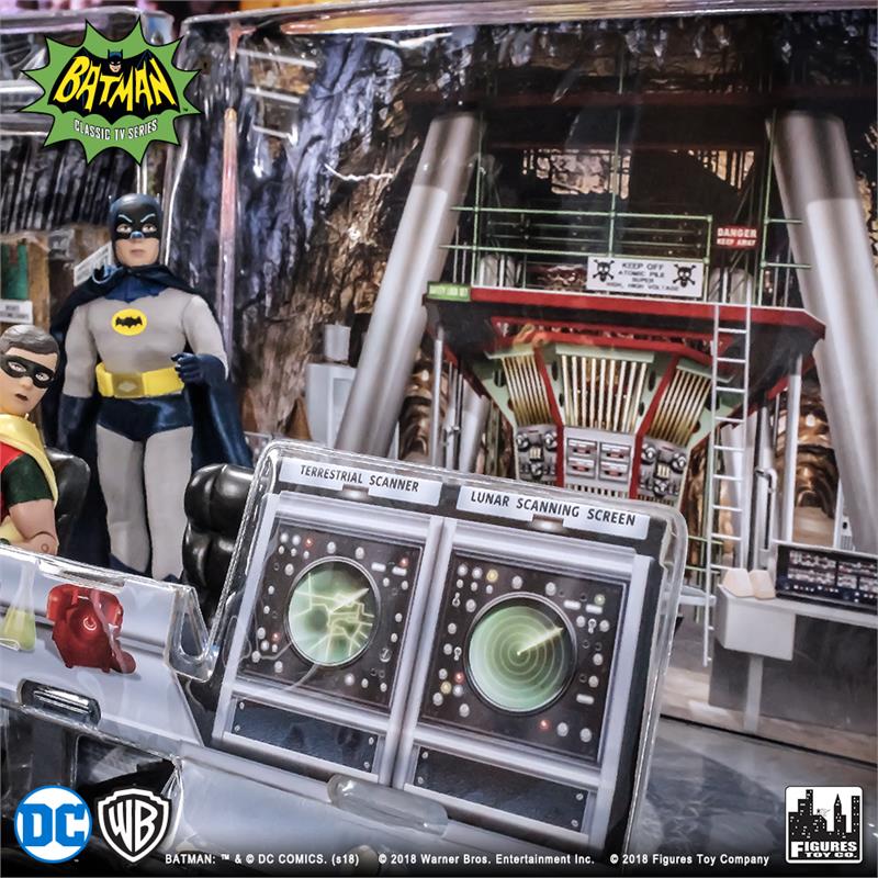 batman classic tv series batcave retro playset
