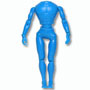 8 inch Male Articulated Blue Body