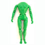 8 inch Male Articulated Green Body