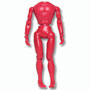 8 inch Male Articulated Red Body