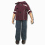 Bowler Outfit with 8 inch Body