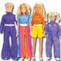 Brady Bunch Series 2 Set of Four 8 inch loose figures