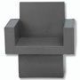 Black Space Chair for 8 inch figures