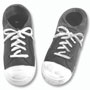 Pair of Black Sneakers