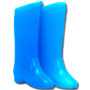Pair of Blue Boots