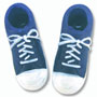 Pair of Blue Sneakers