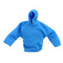 Blue Hooded Sweatshirt