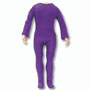 Purple Body Suit for 8 inch figure