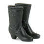 Western Black Boots