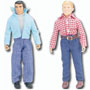 Happy Days loose Fonzie & Richie Exclusive  8 inch figures
