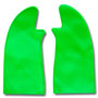 Pair of Green Male Gloves