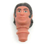 Davey Crockett Fully Painted Head