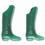 Dark Green Long Pirate boots pair