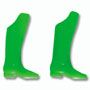 Green Long Pirate boots
