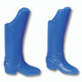 Light Blue Long Pirate boots