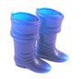 Dark Blue Pirate boots