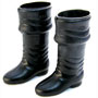 Black Pirate Boots