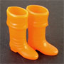 Orange Pirate boots
