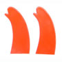 Pair of Red Female Gloves