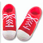 Pair of Red Sneakers