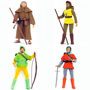 Complete Set of 4 Robin Hood and his Merry Men 8 inch loose figures