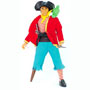 Super Pirates Long John Silver 8 inch figure