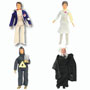 Space 1999 Series 3 Complete Set of all four 8 inch loose figures