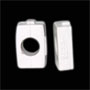 Pair of White Space Comuincators for figure wrists